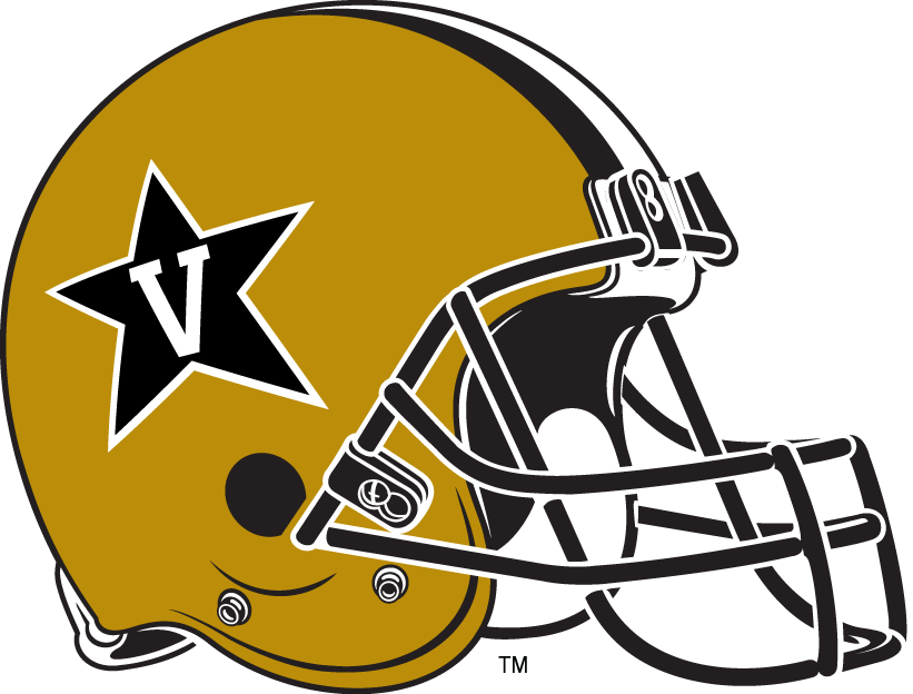 Vanderbilt Commodores 2008-Pres Helmet Logo t shirts iron on transfers